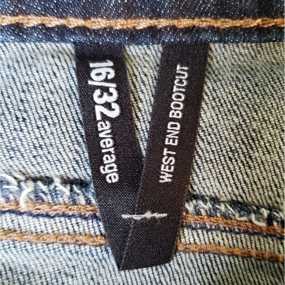 Nine West Jeans West End Bootcut Women's 16/32 Average High Rise Blue Denim - Picture 11 of 16